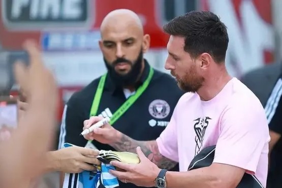 El guardaespaldas de Messi lanzó su propia marca de ropa
