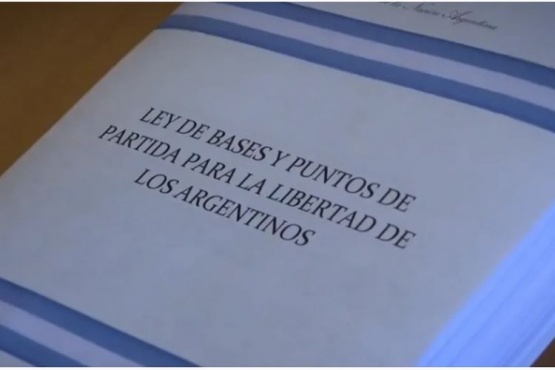 Así es el texto de la nueva Ley de Bases