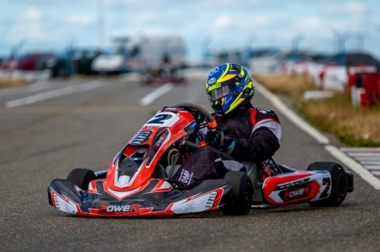 Gómez fue uno de los que ganó en la primera fecha. (Foto: Karting RG) 