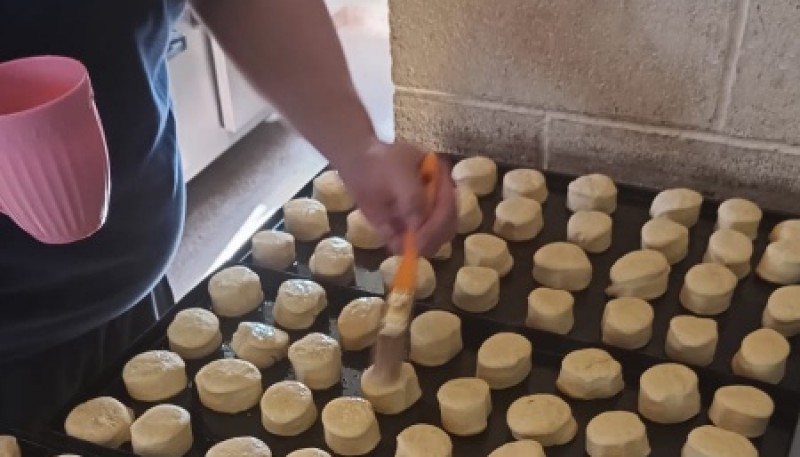 Servicio Penitenciario realizó panes de maíz para comedores y jardines 