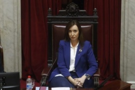 Victoria Villarruel se despegó del aumento de los senadores: "No puedo interferir"