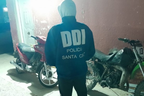 La División de Investigaciones recuperó dos motocicletas con pedido de secuestro 