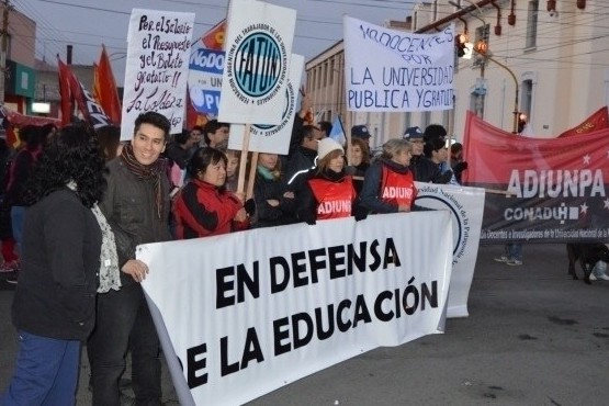 Santa Cruz se suma a la Marcha Federal por las Universidades Públicas