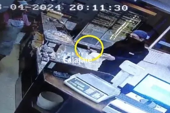 Robo a mano armada en una panadería 