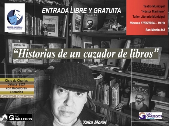 Yaka Morel, un Cazador De Libros en el Teatro Municipal