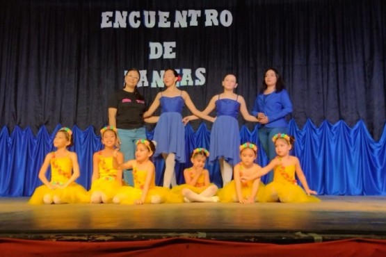 Culminó exitosamente el 7° Encuentro de Danzas en Caleta Olivia