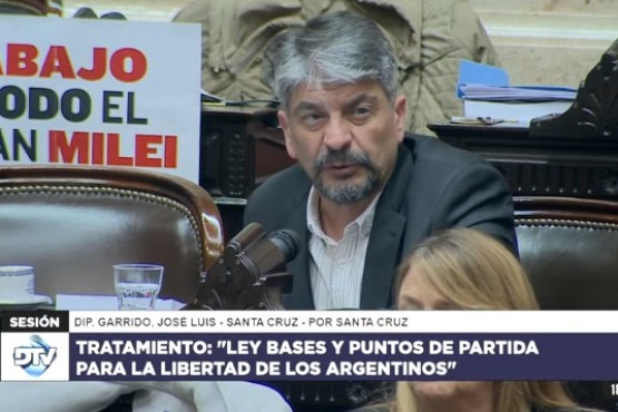 El diputado Garrido: “Voy a acompañar algunas medidas, otras las discutiremos”