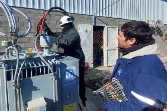 La planta de osmosis de Puerto Deseado se encuentra en optimo funcionamiento