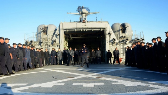 Ejercitación de Unidades de las Armadas de Argentina y Francia