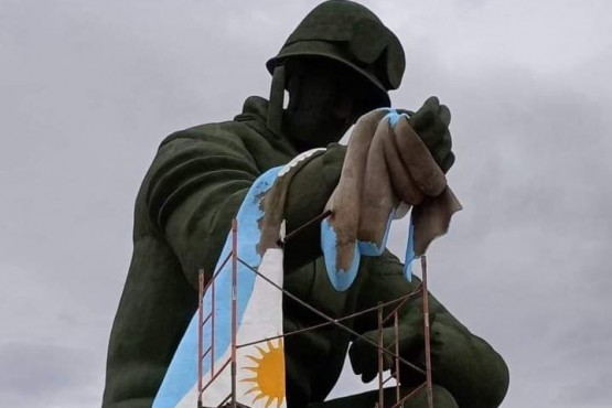 Zapala tendrá el monumento al soldado argentino más grande del país