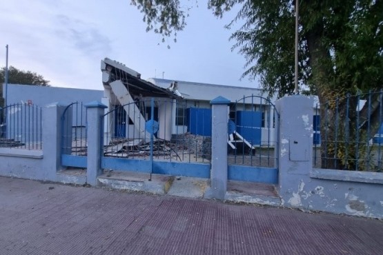 Escuela 44: Demolerán estructura afectada por el derrumbe