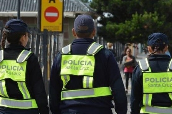 Las Fuerzas de Seguridad se movilizaron en Río Gallegos