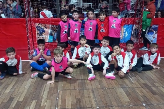 Exitoso encuentro de fútbol infantil en el Club Independiente