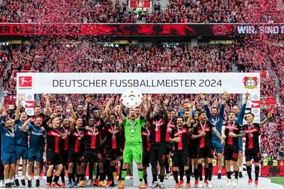 Bayer Leverkusen, el primer campeón invicto en Alemania