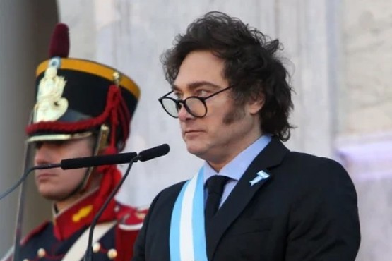 Javier Milei encabezó en Córdoba el acto central por el 25 de Mayo