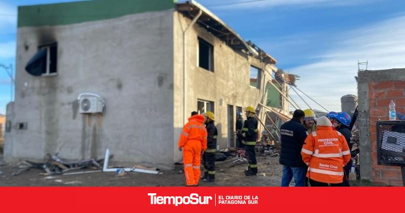 La Ministra Ross supervisó en Caleta la situación de los heridos