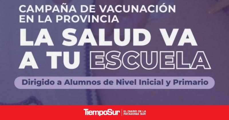 Continúan las jornadas de Vacunación en las escuelas
