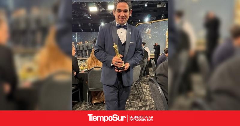 Alejandro Guatti celebró su Martín Fierro y emocionó a Río Gallegos
