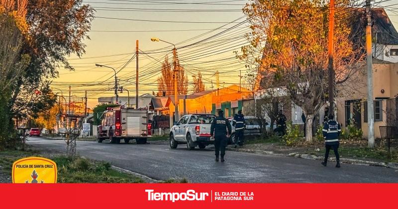Río Gallegos: bomberos intervinieron por una fuga de gas de gran magnitud