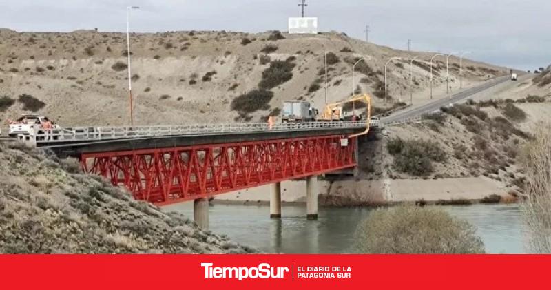 Corte total en la Ruta 3 por reparaciones en el puente sobre el río Santa Cruz