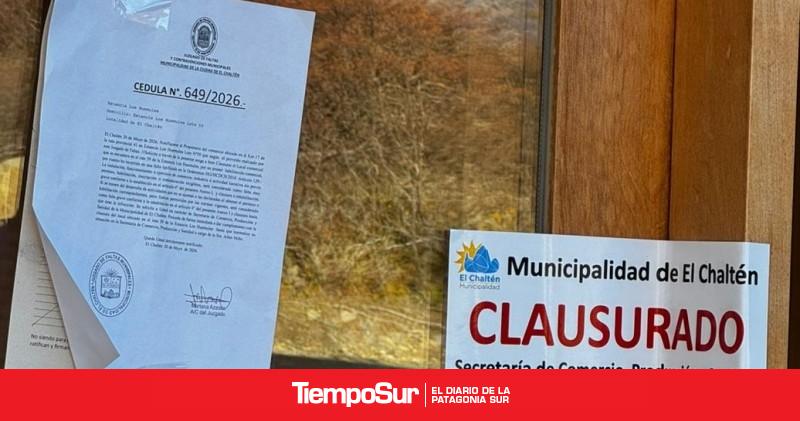 Alojamientos no habilitados fueron clausurados en Chaltén