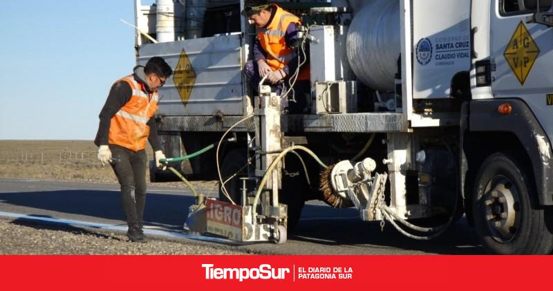 Vialidad finalizó trabajos de señalización en el cruce ferroviario de Jaramillo