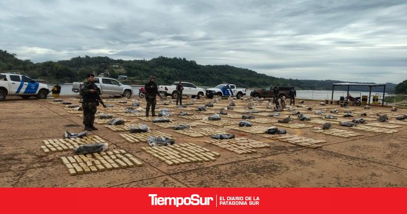 Prefectura secuestró más de 3 toneladas de marihuana