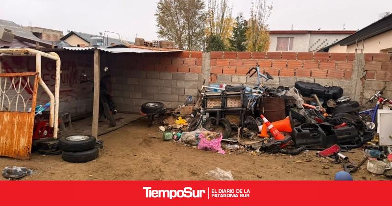 Desmantelan talleres de moto clandestinos