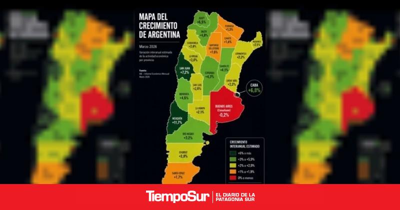 Milei viralizó un mapa falso al que le faltan Tucumán y las Malvinas