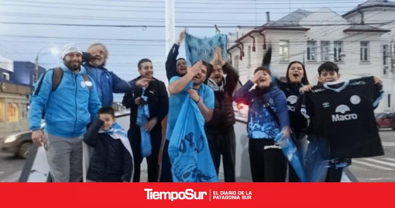 El histórico título de Belgrano también se celebró en el centro de Río Gallegos