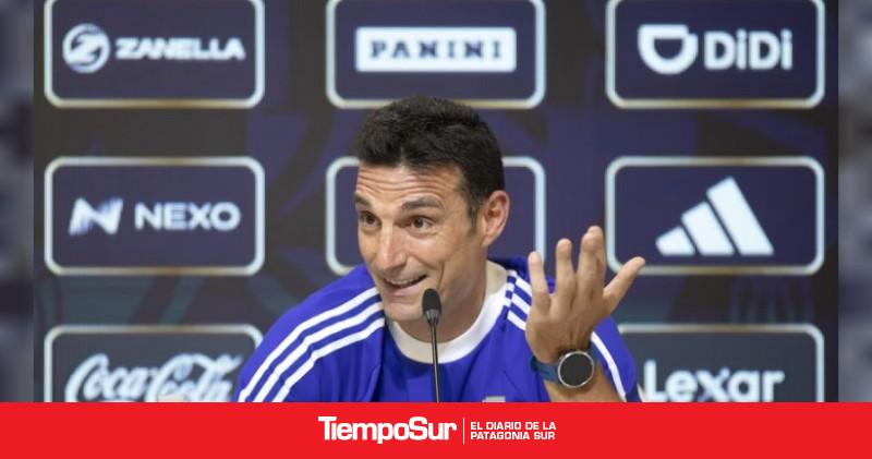 Lionel Scaloni, preocupado por la lesión de Lionel Messi