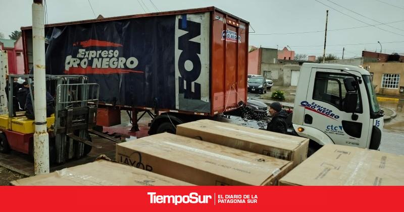 Caleta Olivia recibió una millonaria entrega de medicamentos e insumos