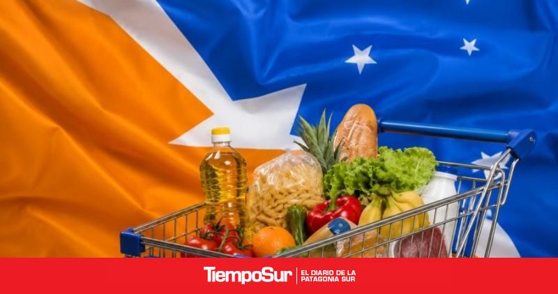 Histórico: Los alimentos en Tierra del Fuego subieron solo 1,9% en abril