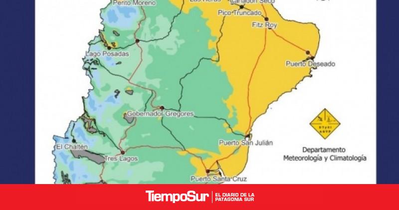 Vialidad advierte por niebla, lluvias y heladas el fin de semana en Santa Cruz