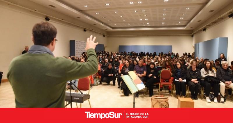El canto coral unió a más de 170 coreutas de la Patagonia