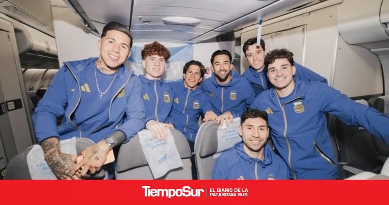 La Selección Argentina rumbo a Kansas