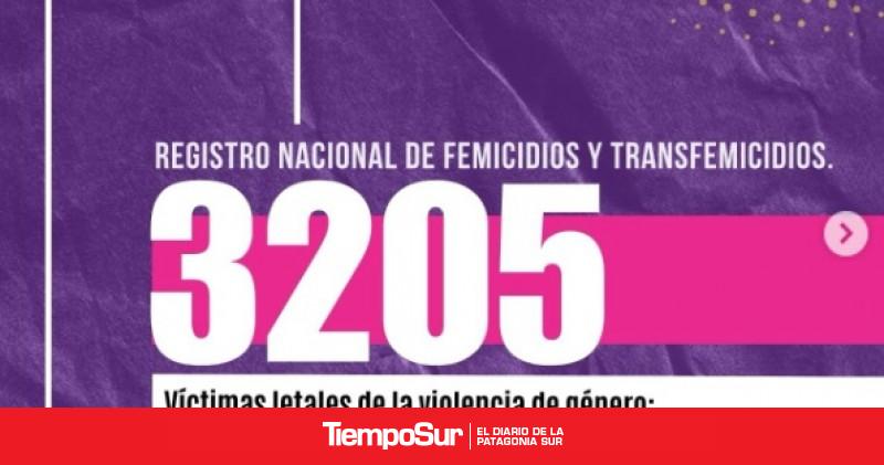 3205 muertas de violencia de género a 11 años del Ni Una Menos