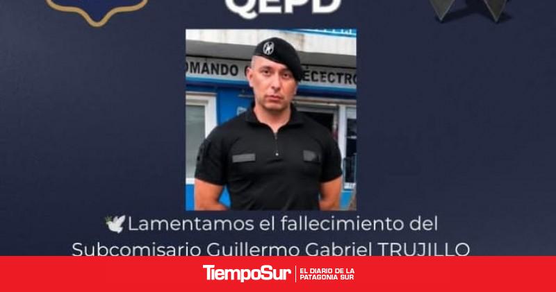 Falleció el subcomisario Guillermo Trujillo Herrera tras permanecer en estado crítico