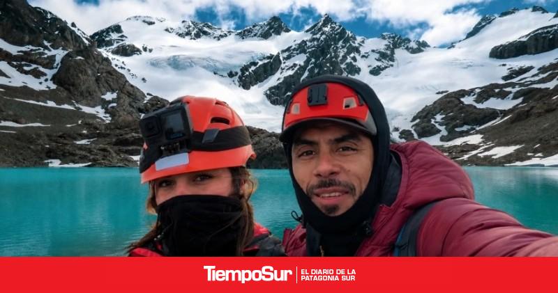 Hallaron muertos a un guía y a una turista en el glaciar Vinciguerra