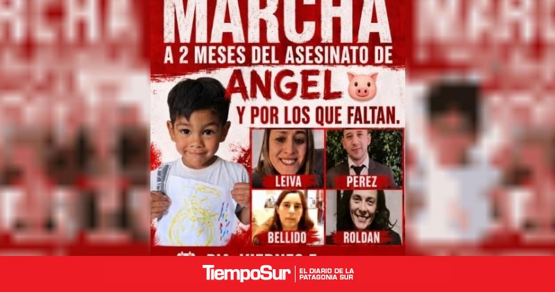 Marcha a dos meses del crimen de Ángel López