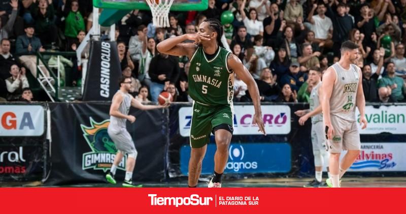 Gimnasia y Esgrima lo pasó por arriba a Ferro Carril Oeste y es el otro finalista de la LNB