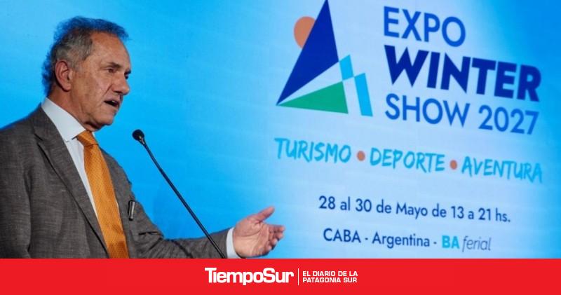 Scioli participó del lanzamiento de la Expo Winter Show 2027