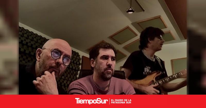 La última foto del Indio Solari en su estudio de grabación