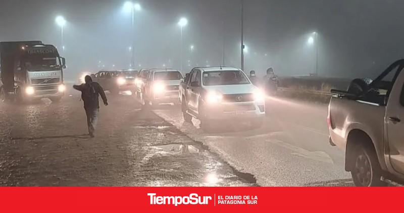 Desocupados volvieron a cortar Ruta 43 en Pico Truncado