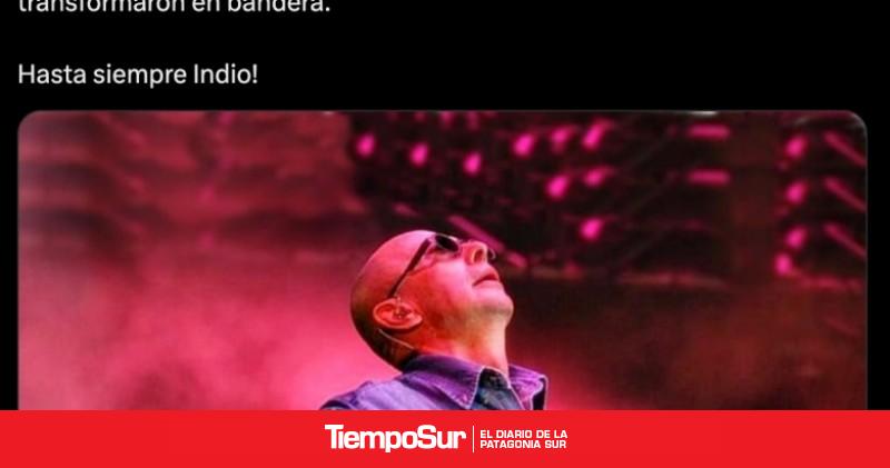 Grasso despidió al Indio Solari: Las despedidas son esos dolores dulces