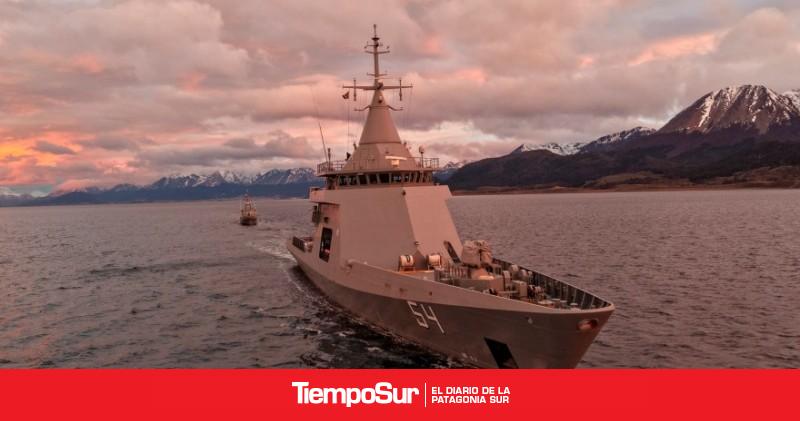 Fuerzas navales e infantes realizaron maniobras conjuntas en el Beagle