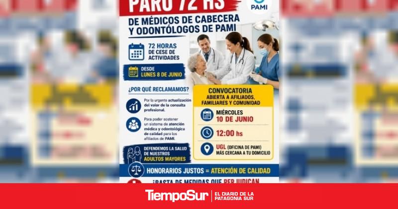 Médicos de cabecera y odontólogos inician un paro de 72 horas