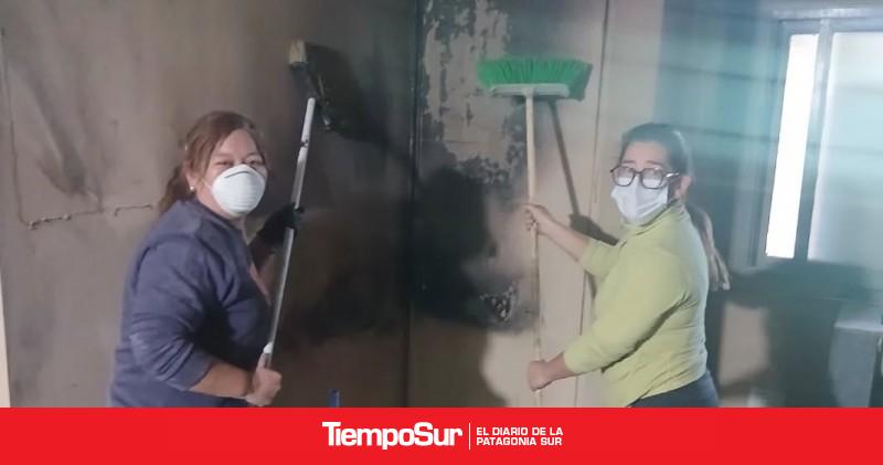 La fundación FES.TE.SA lanzó campaña para recuperarse tras un principio de incendio