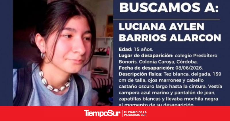 Buscan a Luciana Aylen Barrios Alarcon