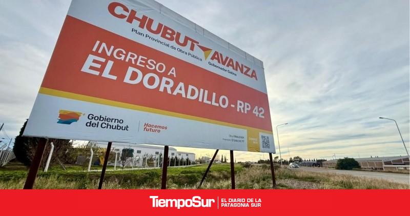 Provincia inauguró la pavimentación total del acceso a Playa El Doradillo